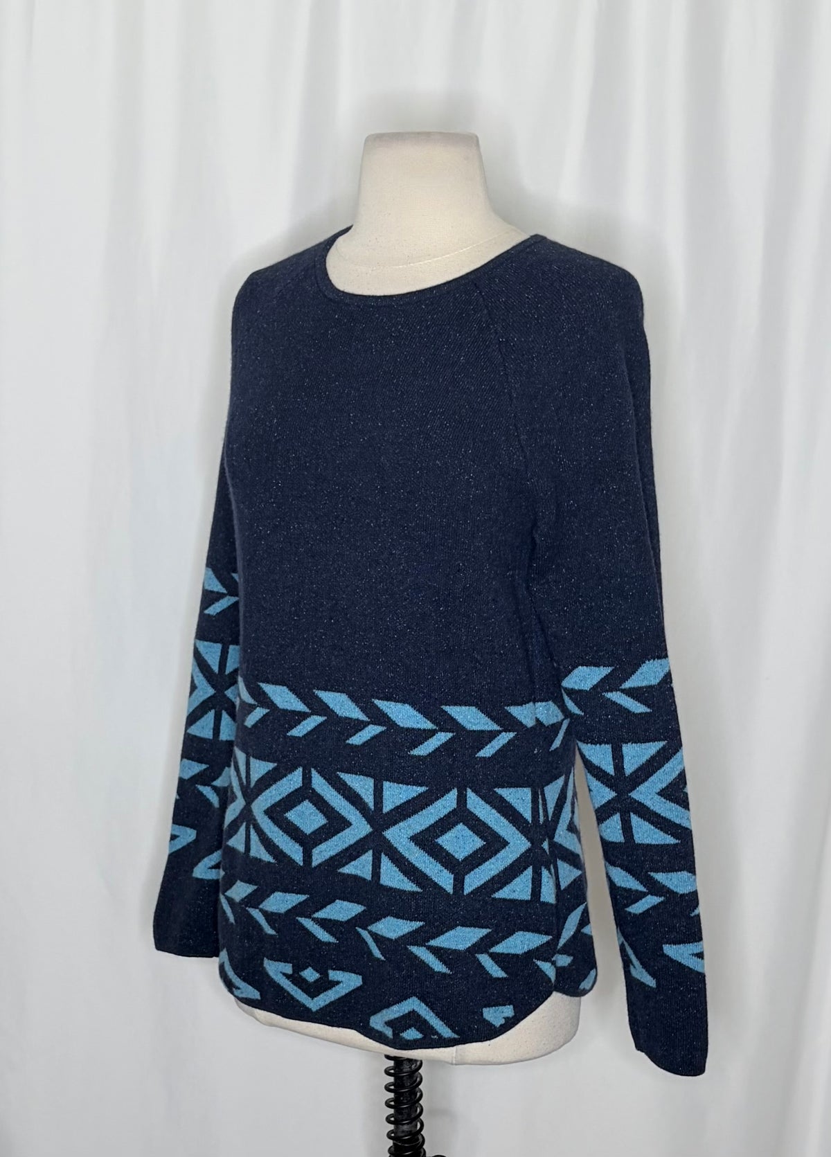 Title Nine Por Vida Wool Silk Sweater M