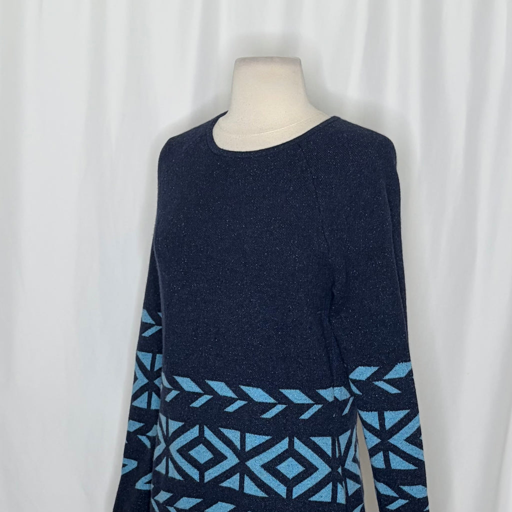 Title Nine Por Vida Wool Silk Sweater M