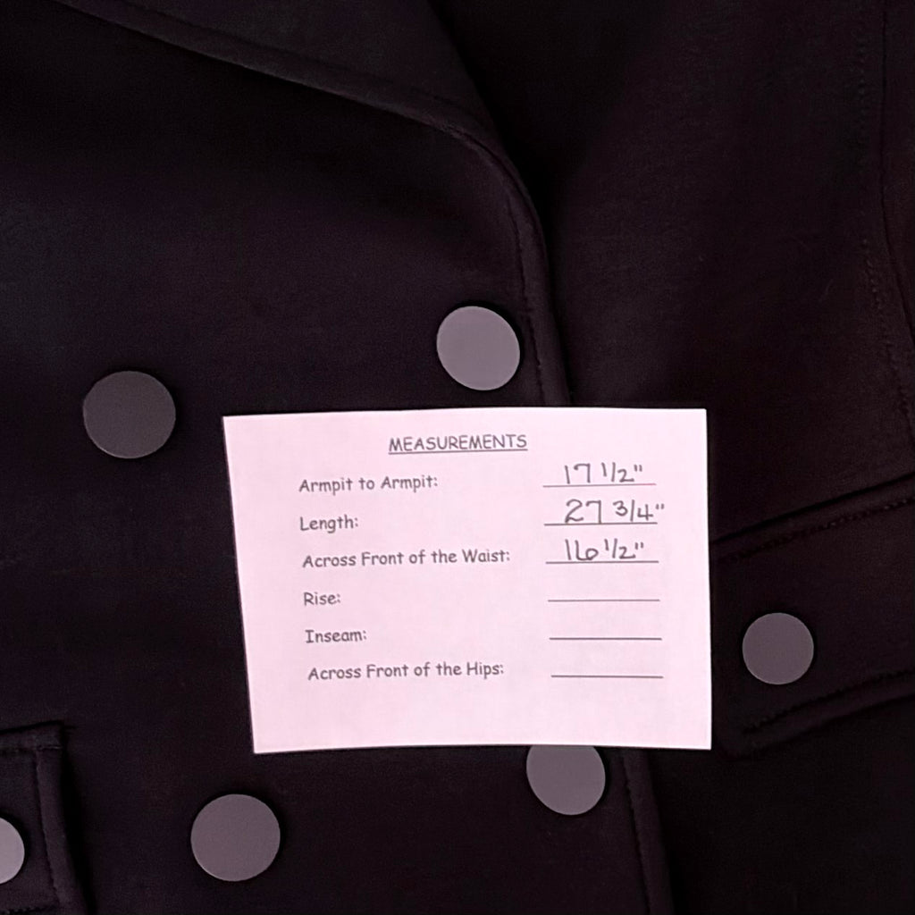 Cabi Diplomat Black Jacket XXS