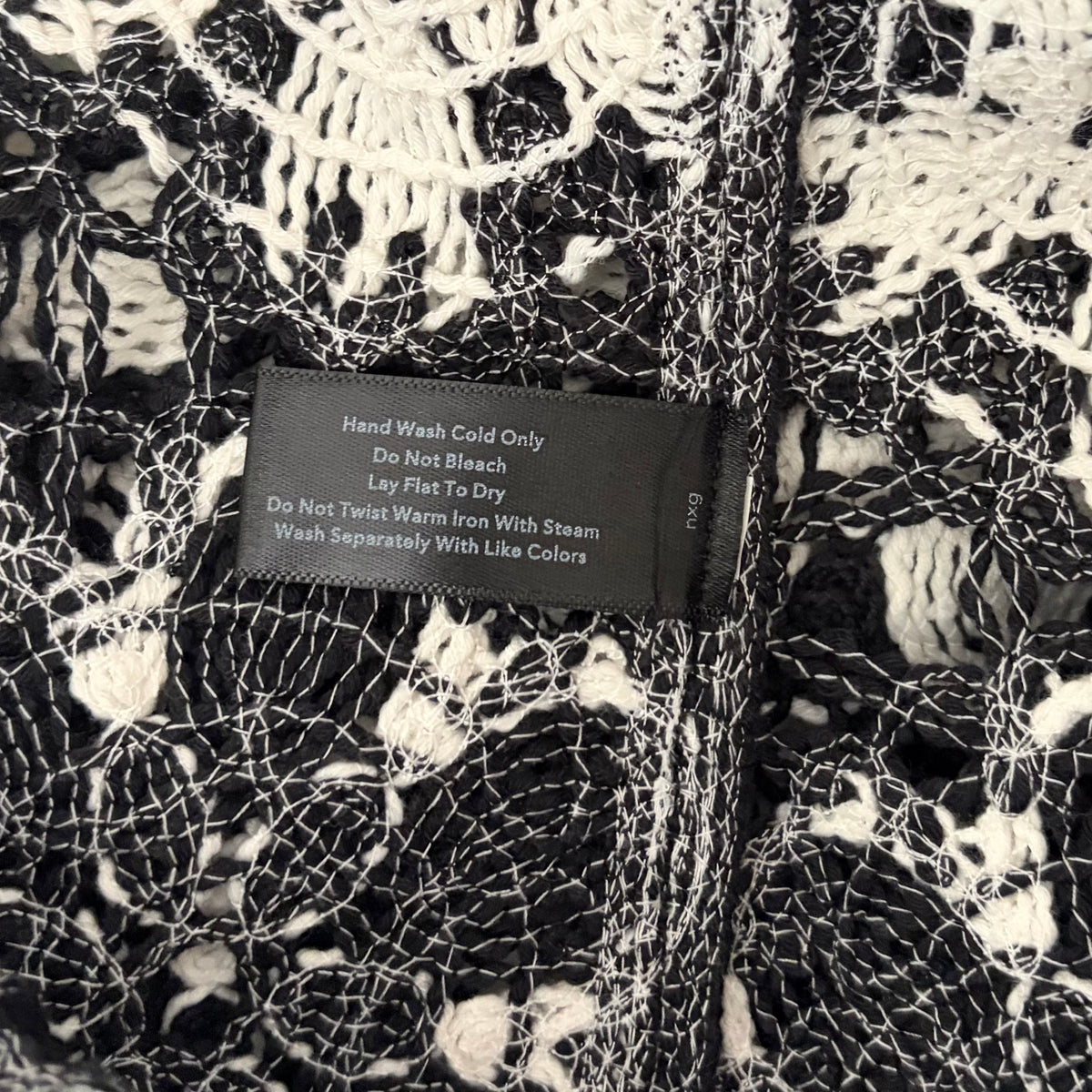 Boston Proper Crochet Floral Lace Jacket Small