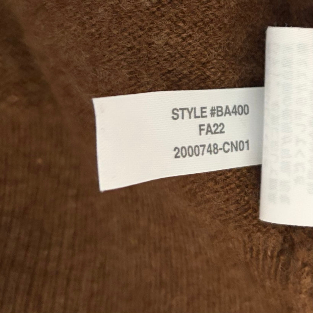 J. Crew Brown Cashmere Crewneck Sweater XS