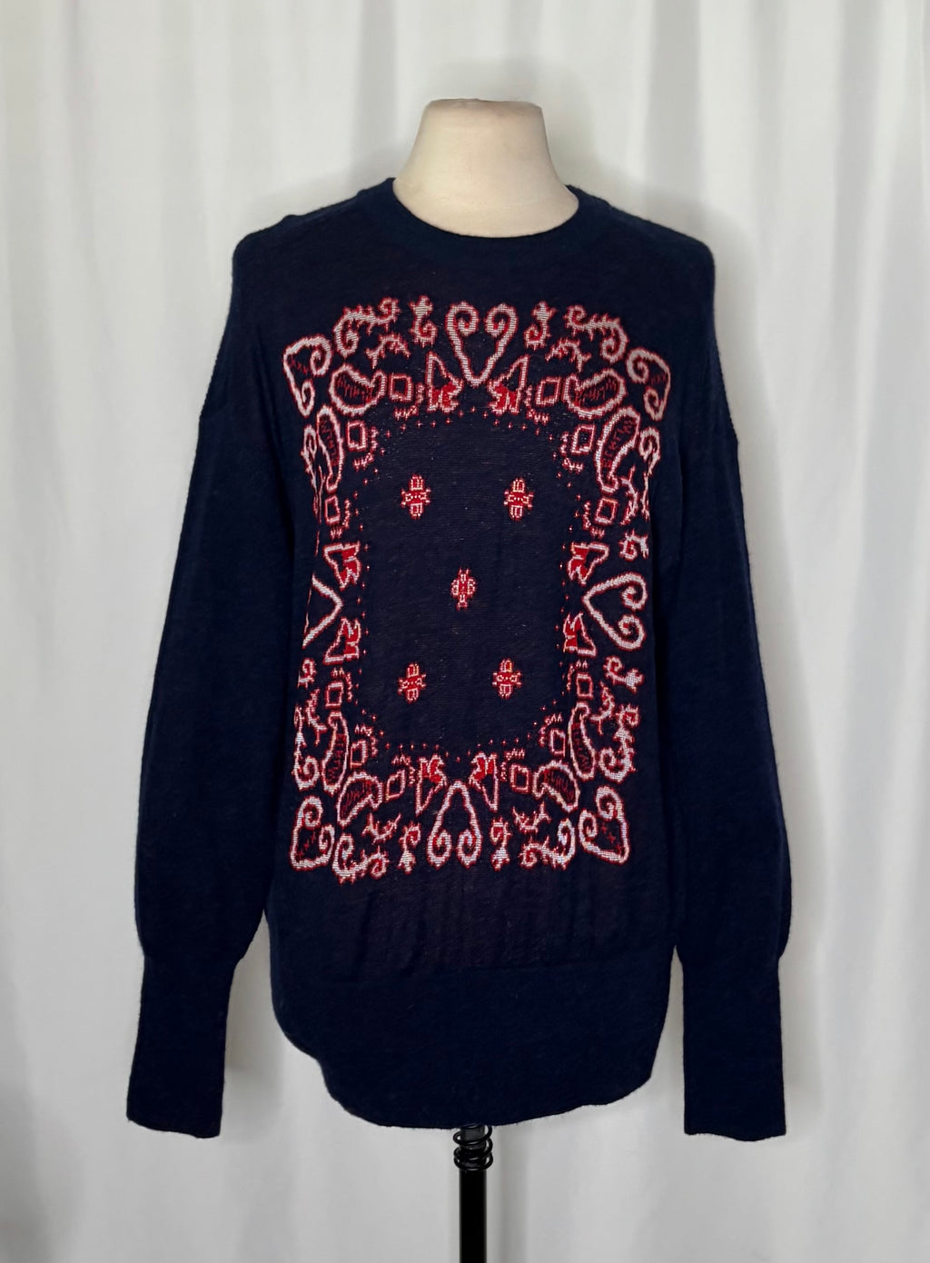 Scotch & Soda Bandanarama Sweater XL NWT