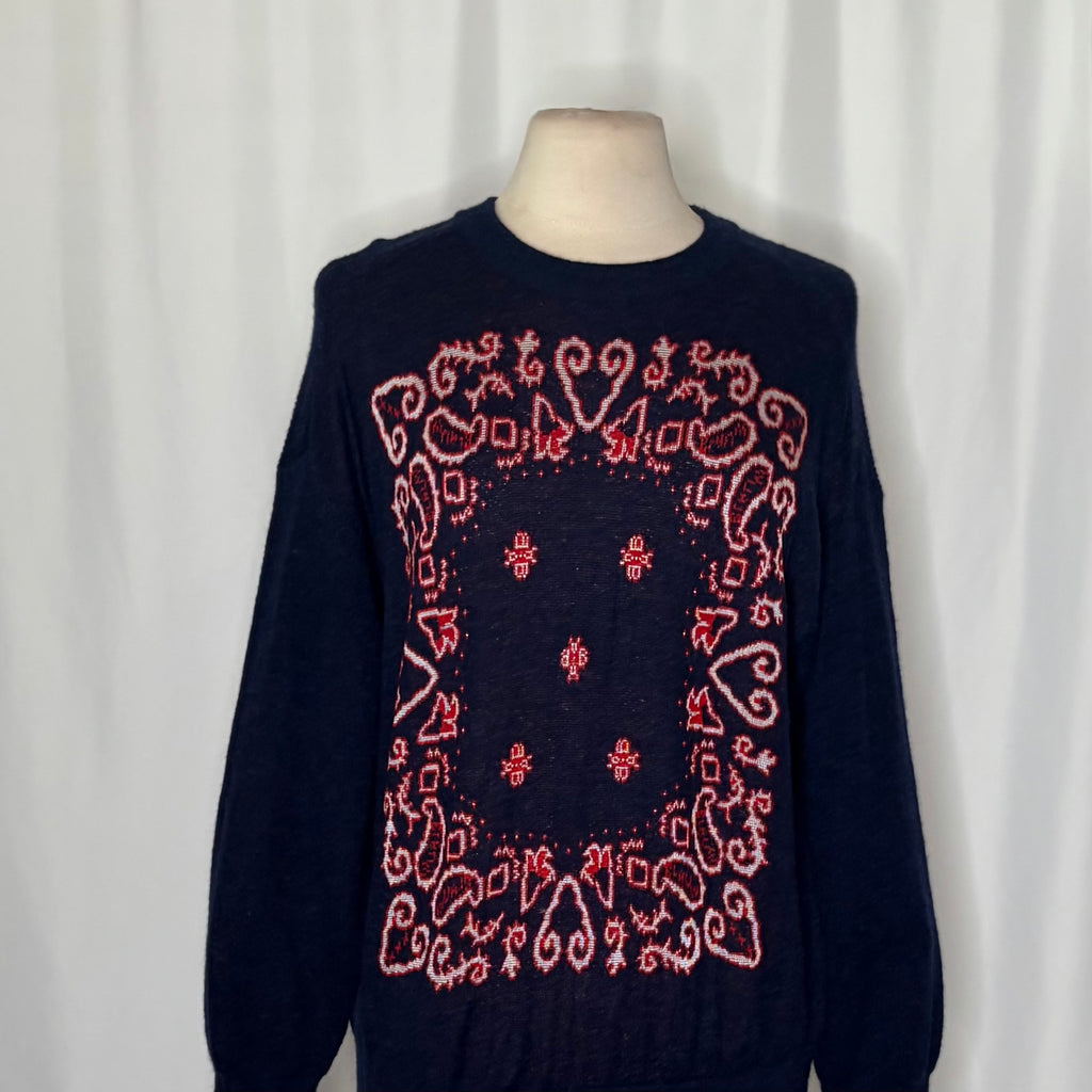 Scotch & Soda Bandanarama Sweater XL NWT