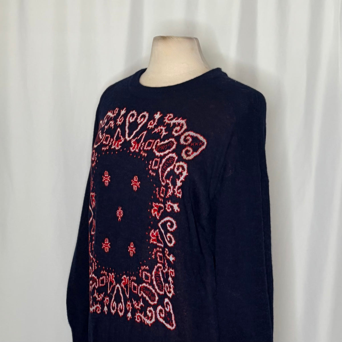 Scotch & Soda Bandanarama Sweater XL NWT