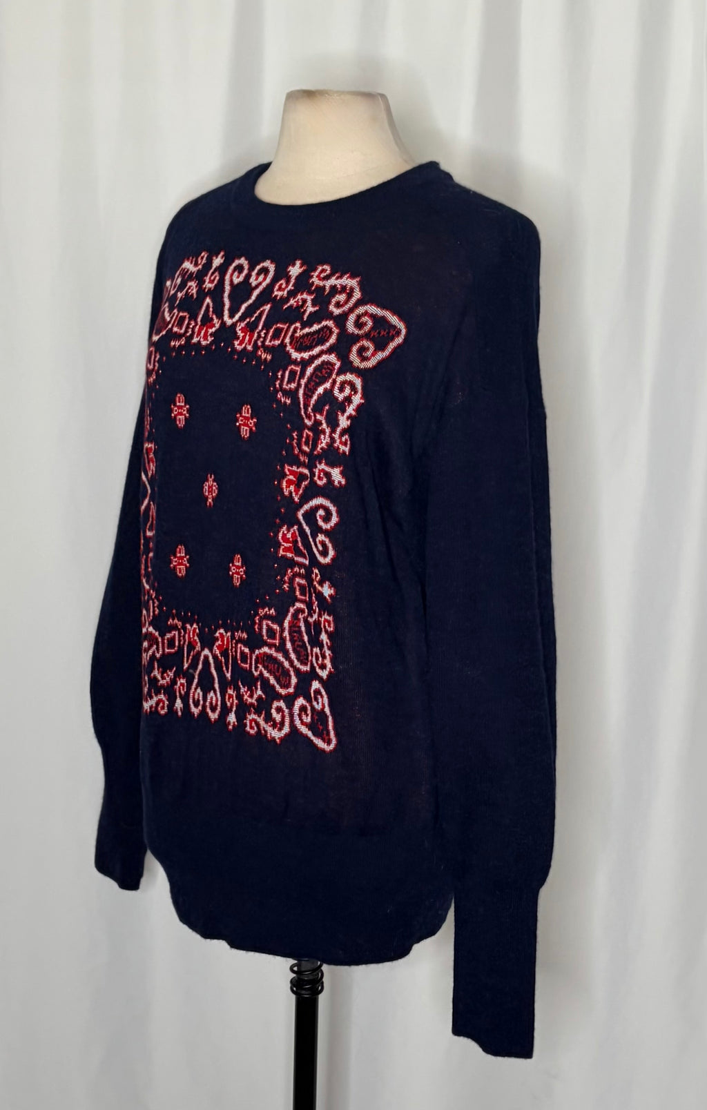 Scotch & Soda Bandanarama Sweater XL NWT
