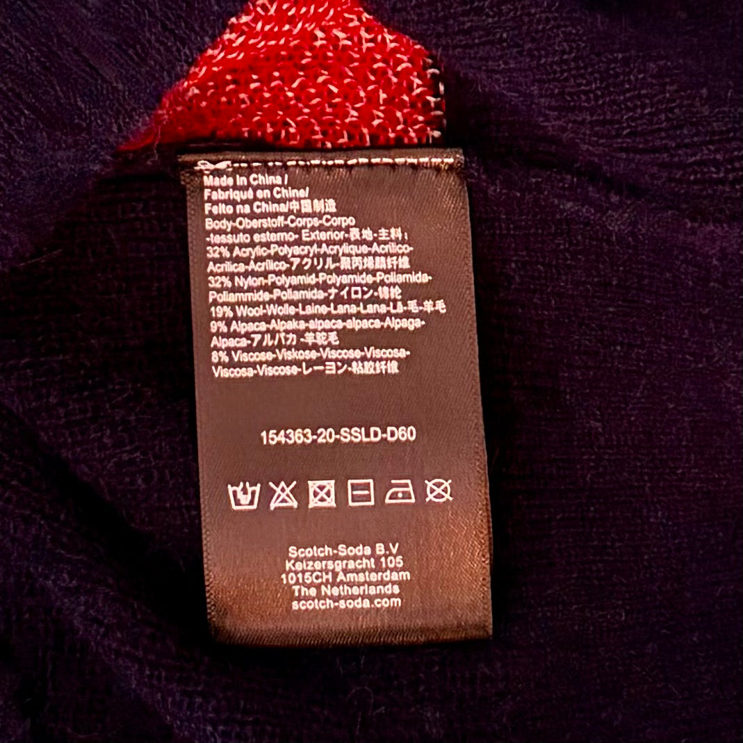 Scotch & Soda Bandanarama Sweater XL NWT