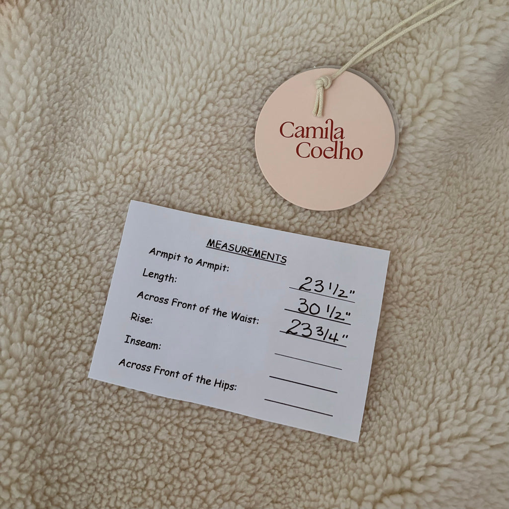 Camila Coelho Katarina Teddy Coat L