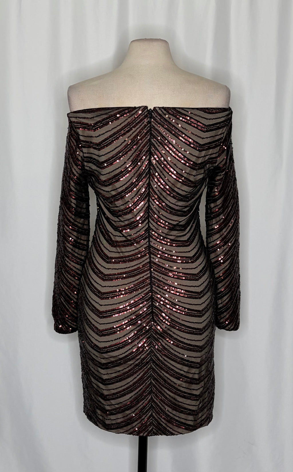 Dress the Population Malia Sequin Dress Medium