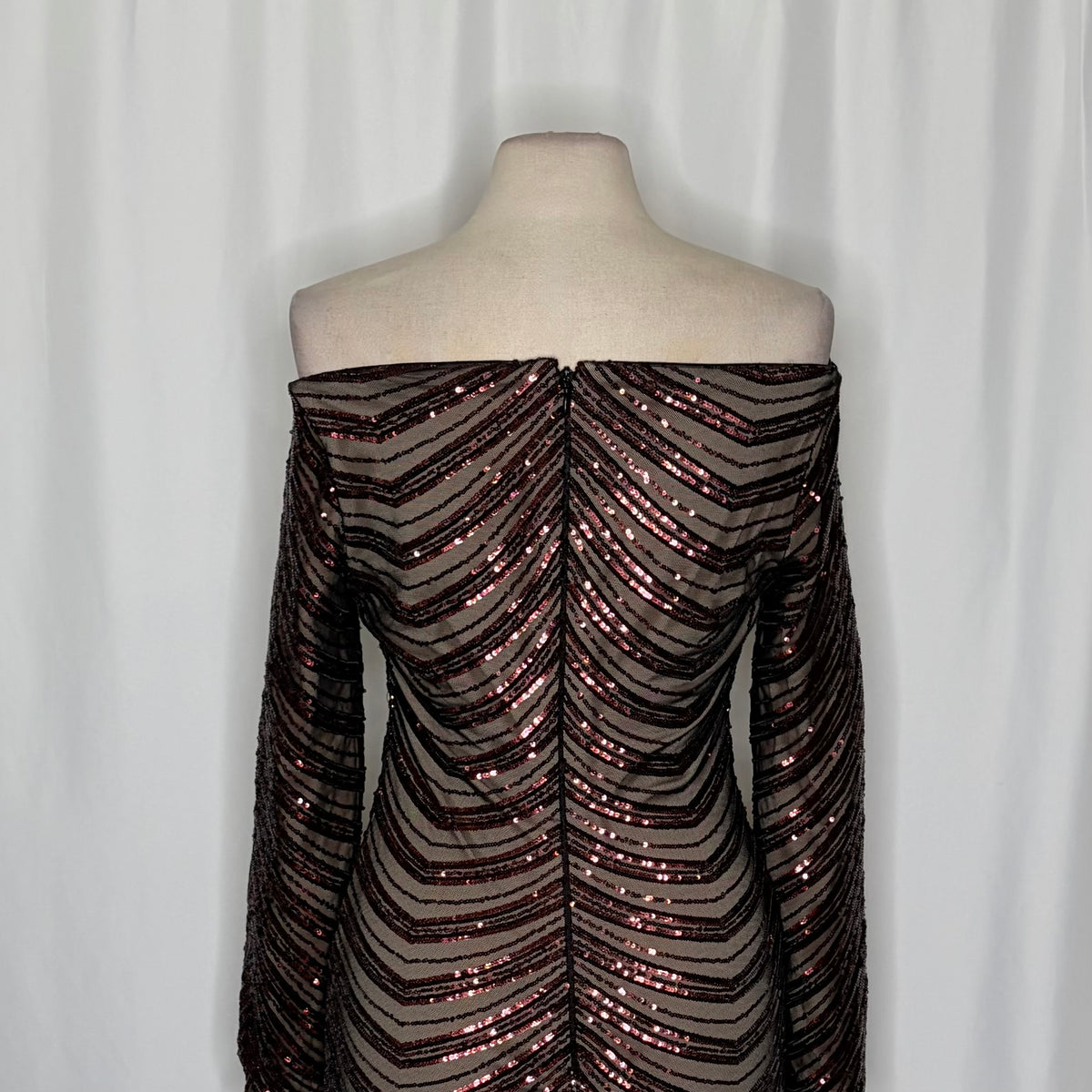 Dress the Population Malia Sequin Dress Medium