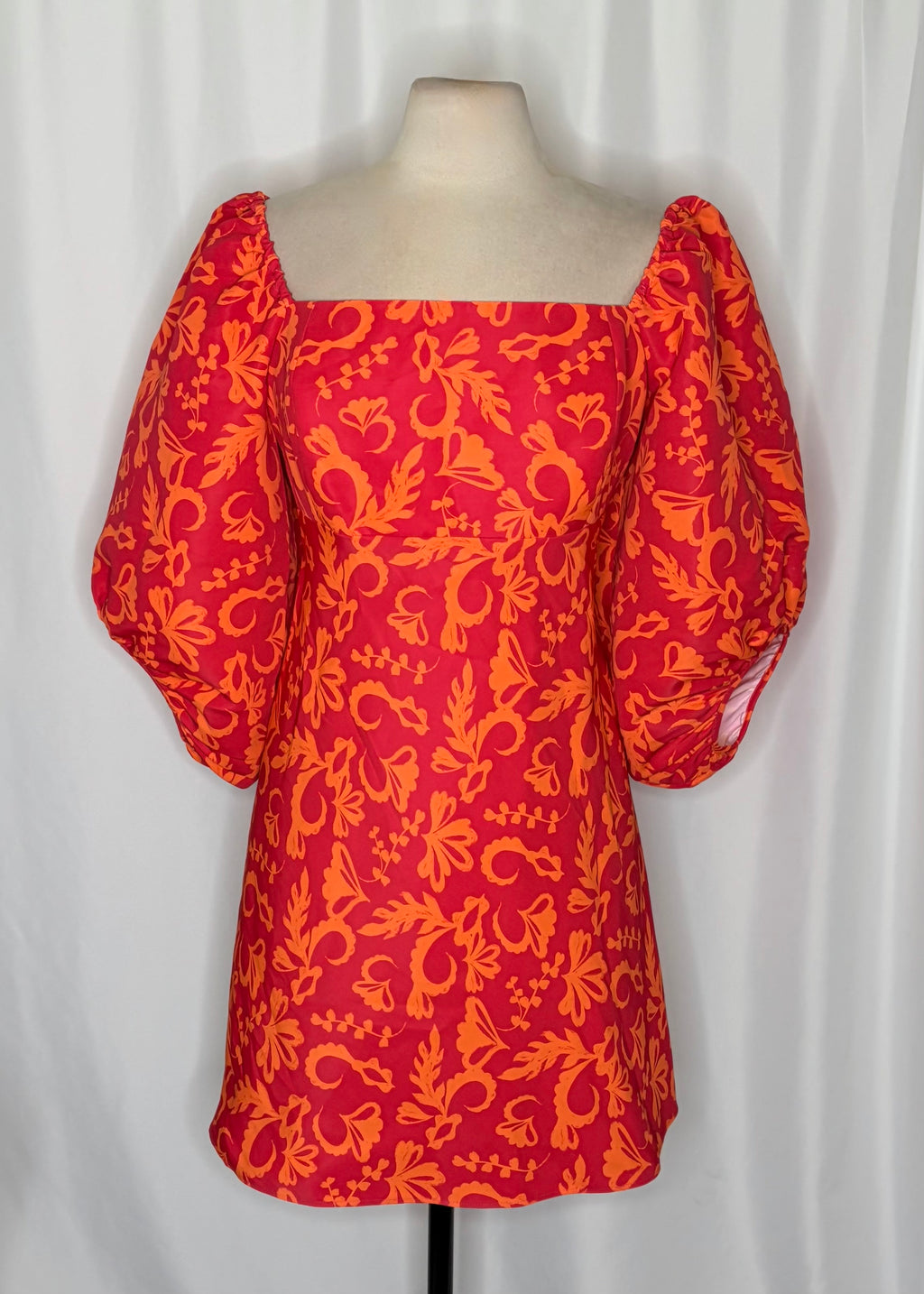 Sachin & Babi Floral Puff Sleeve Dress X-Large