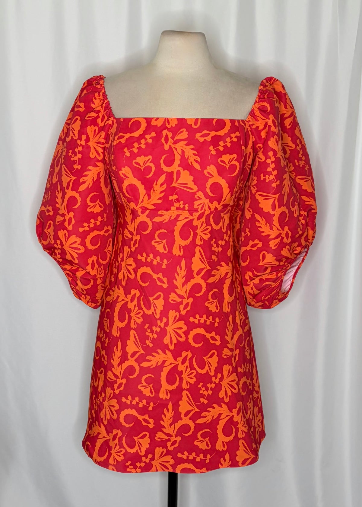 Sachin & Babi Floral Puff Sleeve Dress X-Large