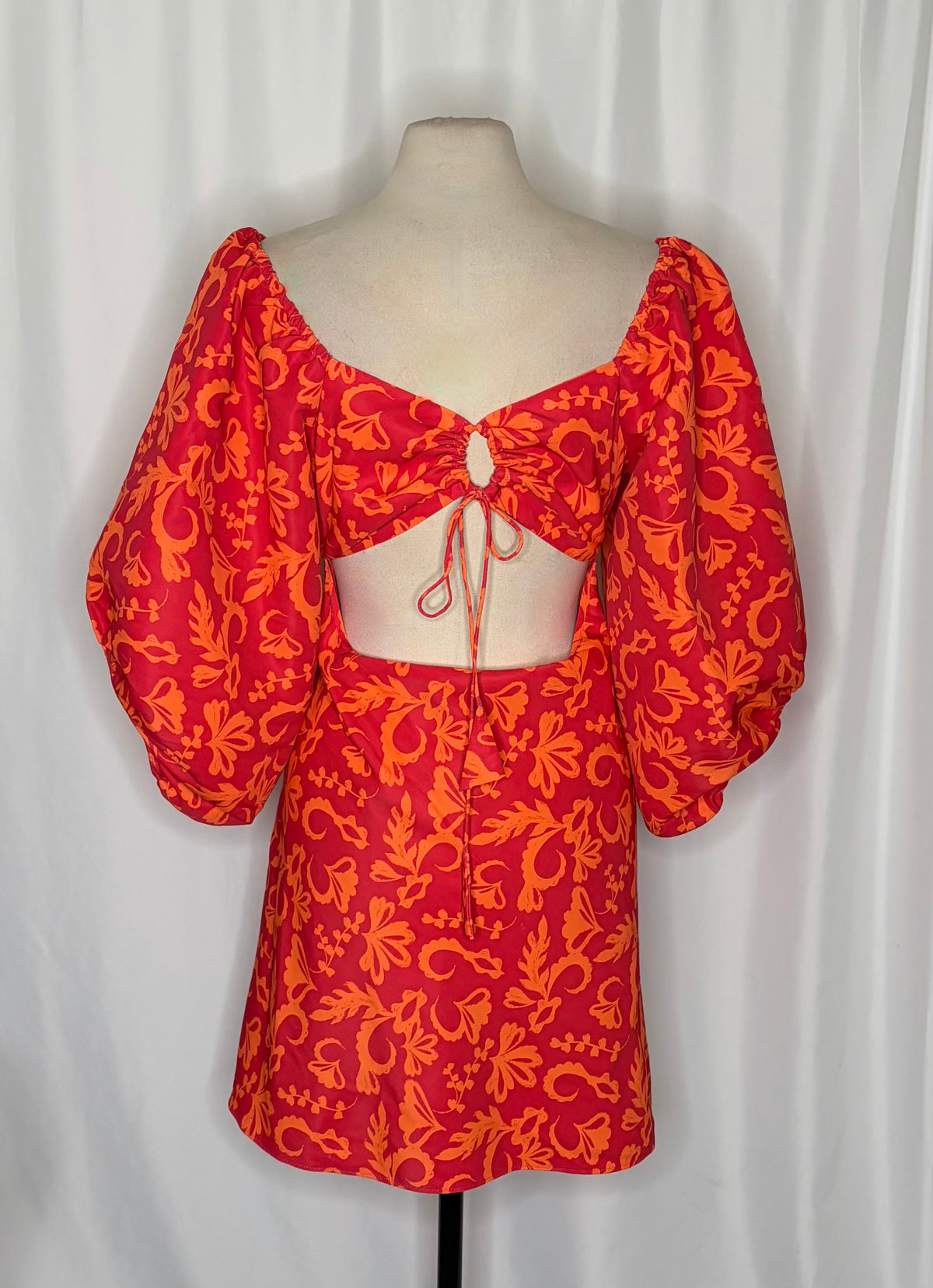 Sachin & Babi Floral Puff Sleeve Dress X-Large