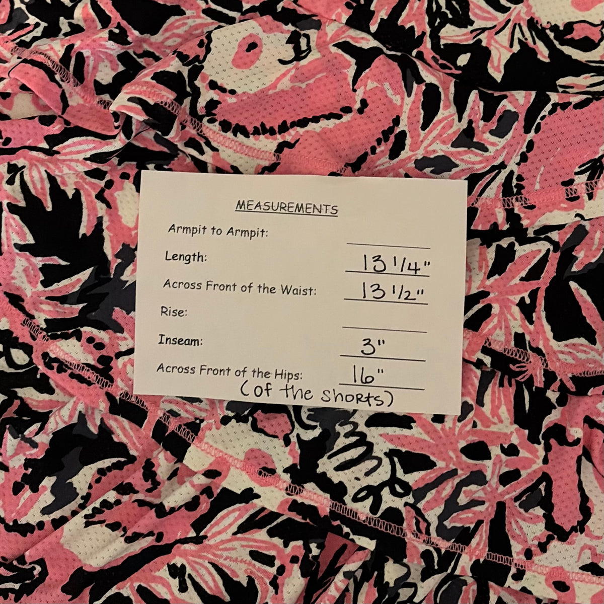 LILLY PULITZER Amira Luxletic Skort Hangin With My Boo Hibiscus Pink Small