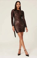 Dress the Population Malia Sequin Dress Medium