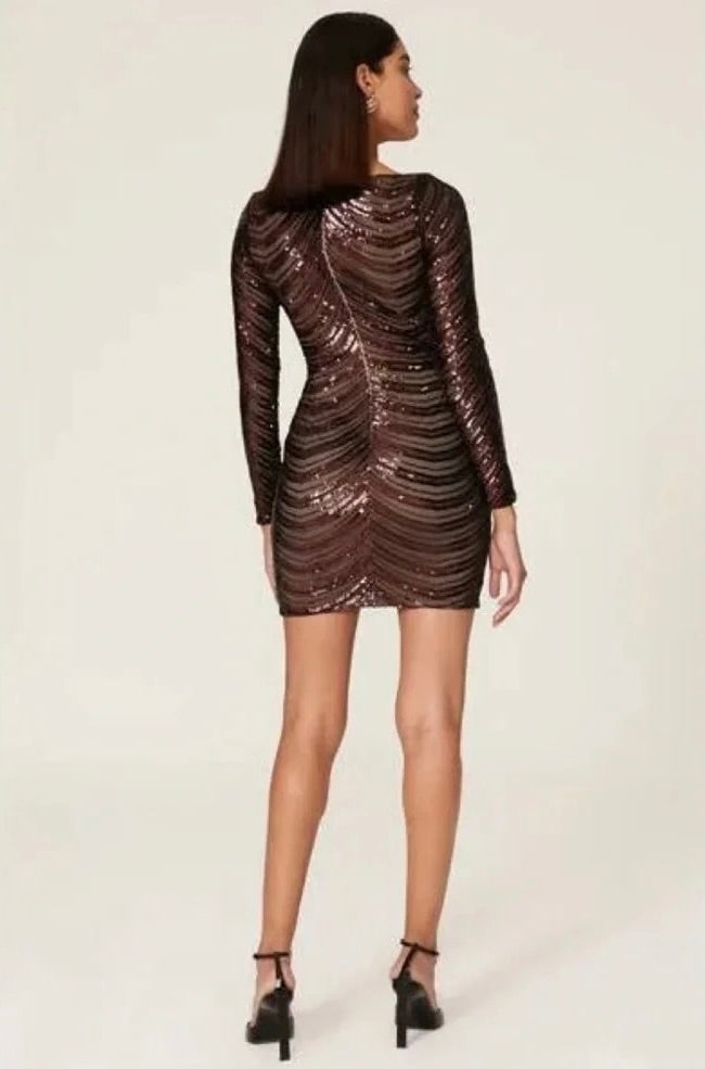 Dress the Population Malia Sequin Dress Medium