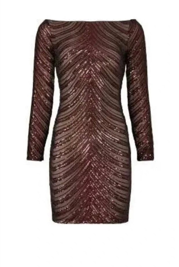 Dress the Population Malia Sequin Dress Medium