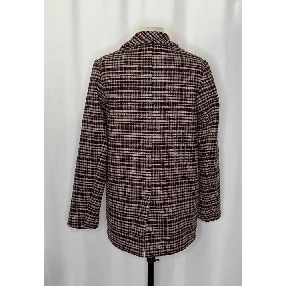 ABERCROMBIE & FITCH Heavyweight Wool Blend Blazer Coat Preppy Academia Small