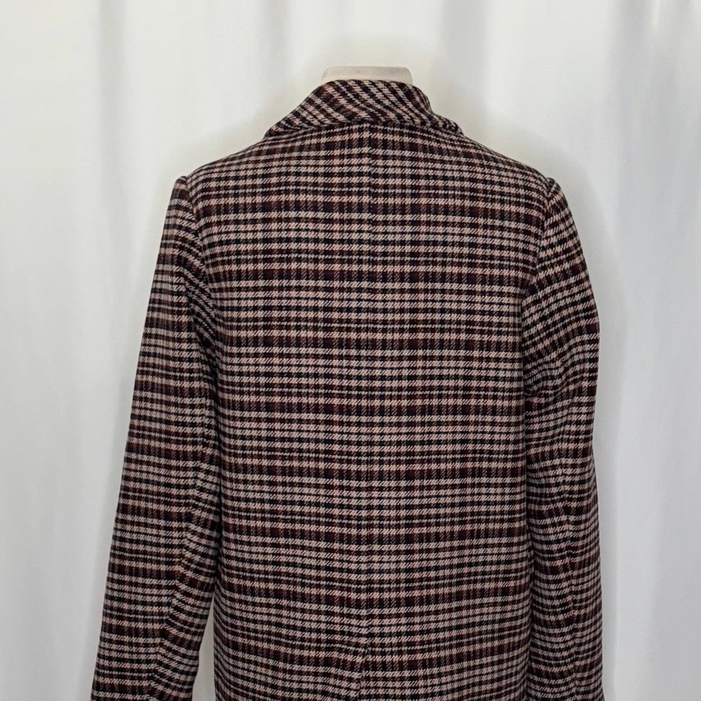 ABERCROMBIE & FITCH Heavyweight Wool Blend Blazer Coat Preppy Academia Small