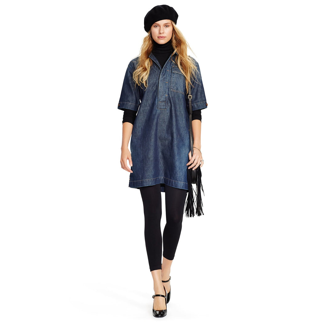 Polo Ralph Lauren Hannah Denim Dress Small