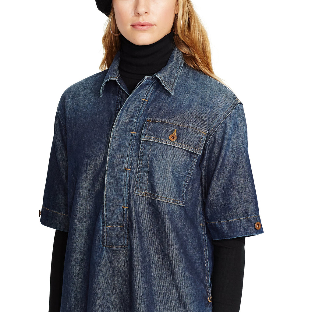 Polo Ralph Lauren Hannah Denim Dress Small