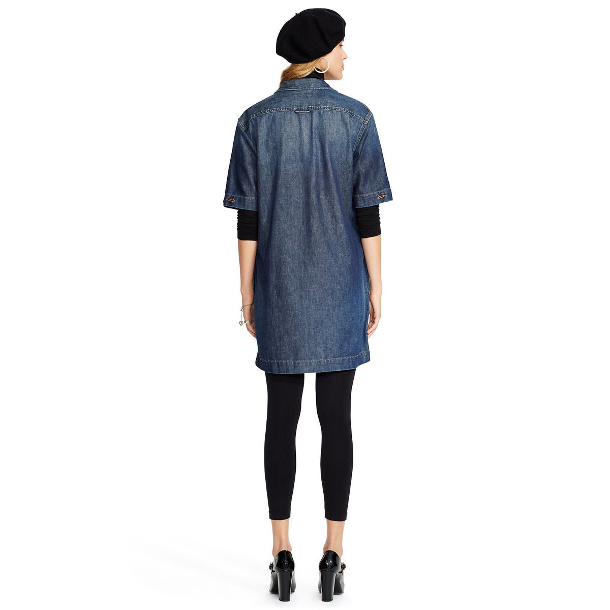 Polo Ralph Lauren Hannah Denim Dress Small