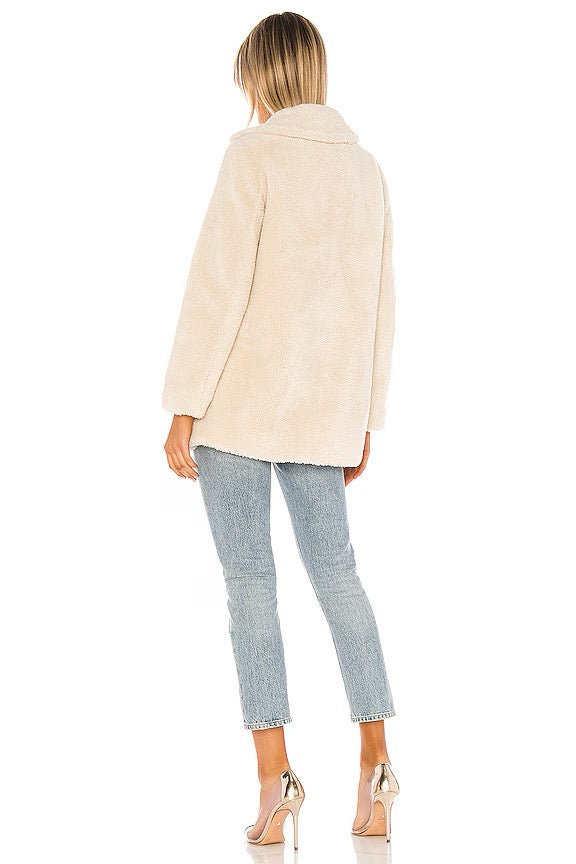 Camila Coelho Katarina Teddy Coat L