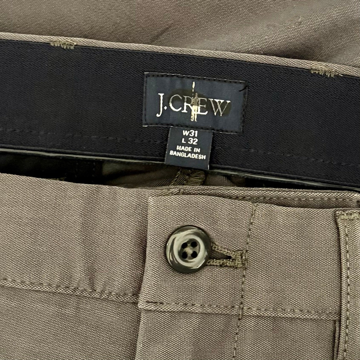 NEW!! Men's J. CREW 484 Slim Fit Tech Pants Atlantic Slate Gray‎ Tapered 31 x 32