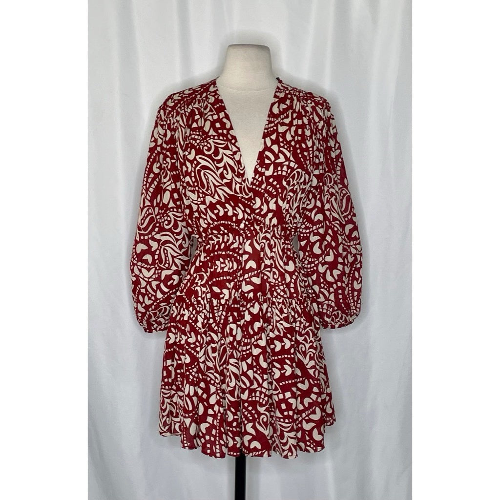 ba&sh Kimy Floral Mini Dress Size 0 XS NWT