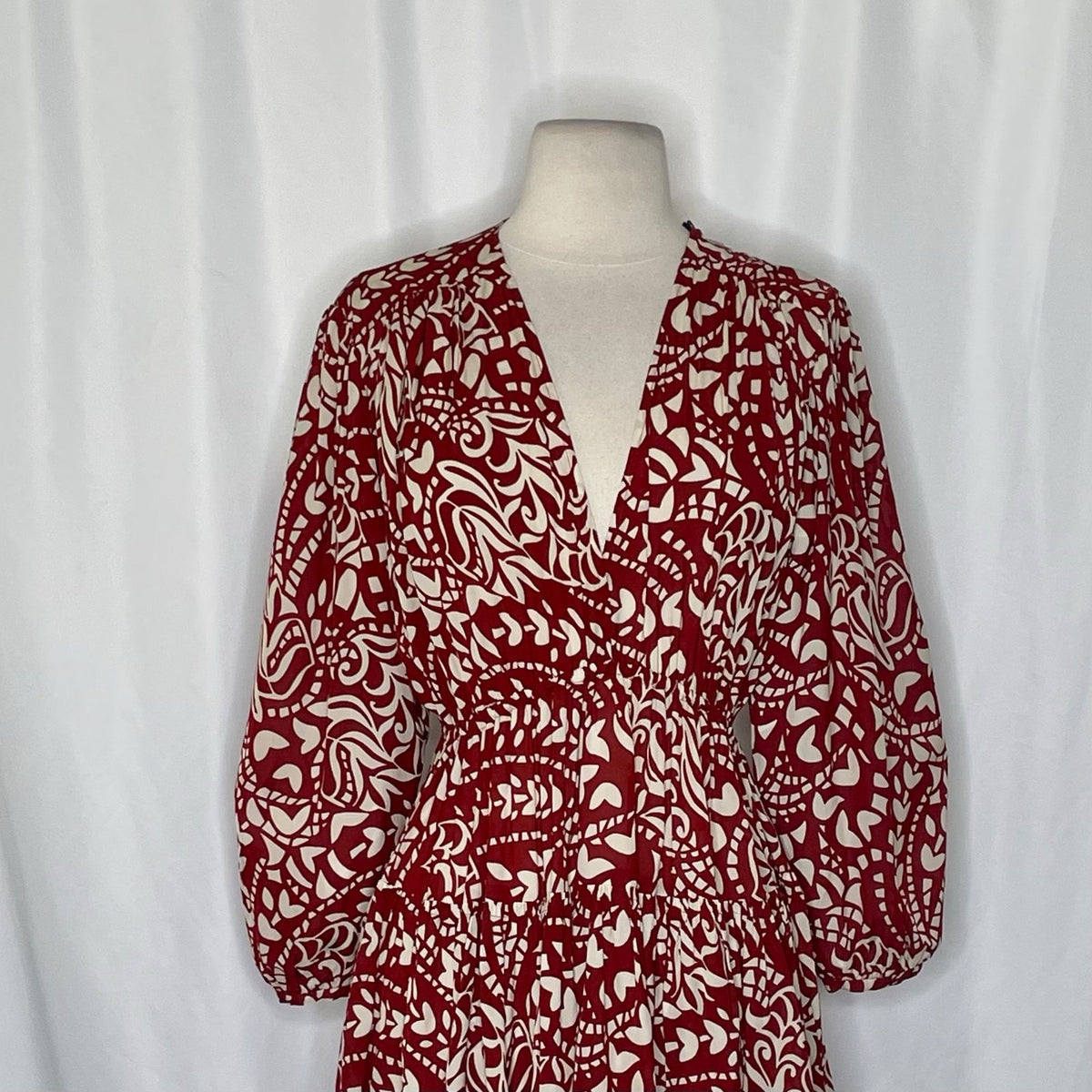 ba&sh Kimy Floral Mini Dress Size 0 XS NWT