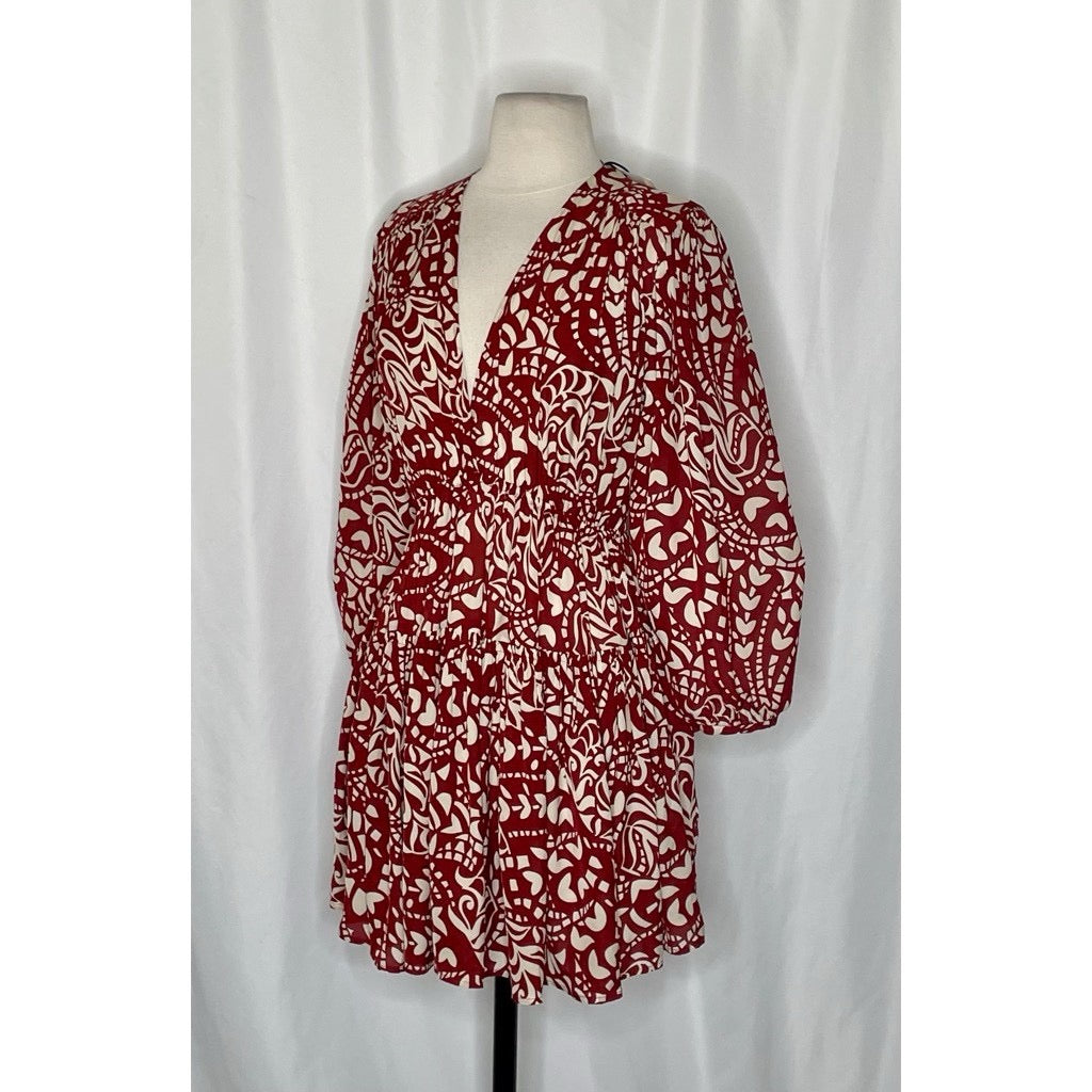 ba&sh Kimy Floral Mini Dress Size 0 XS NWT