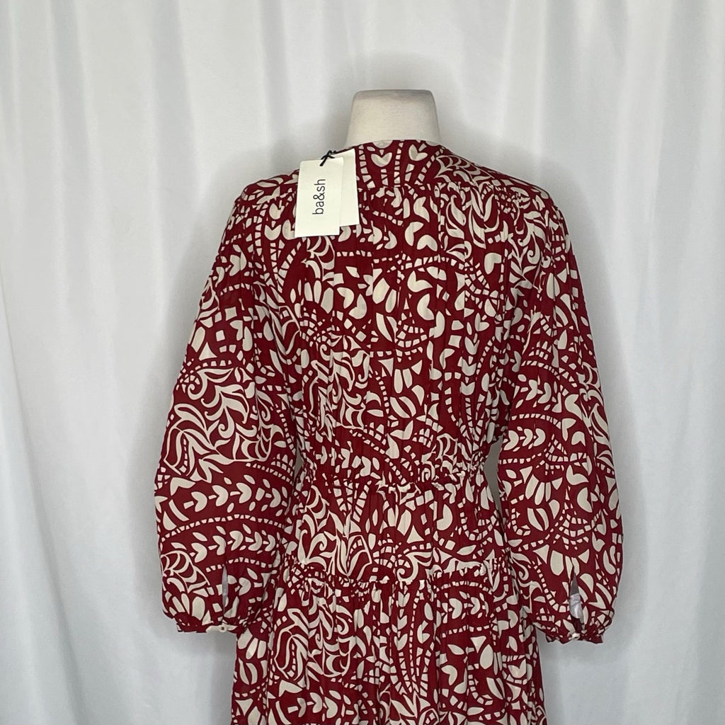 ba&sh Kimy Floral Mini Dress Size 0 XS NWT