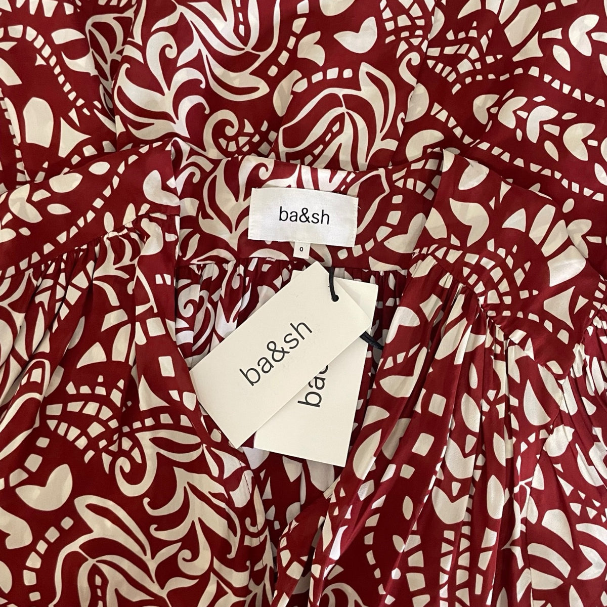 ba&sh Kimy Floral Mini Dress Size 0 XS NWT