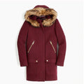 J.Crew J. CREW Chateau Parka Italian Wool Stadium Cloth Nello Gori Size 00