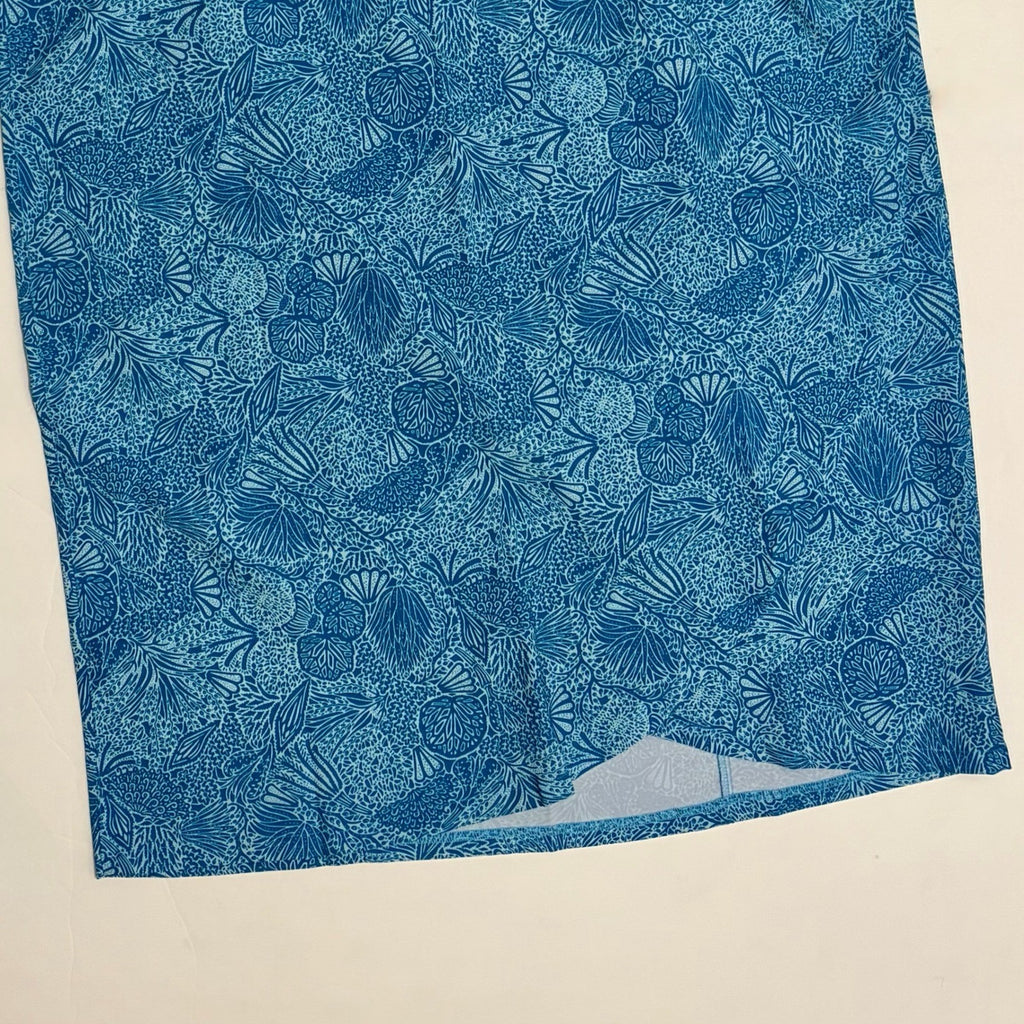 NWT RIP SKIRT Length 3 Wailea Blue Wrap Skirt Adjustable Beach XX-Large XXL