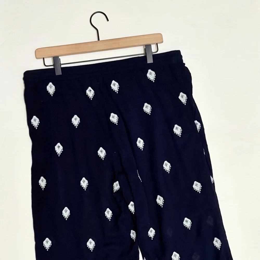 Sundance Le Meridien Embroidered Pants Large